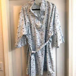 eShakti Floral Print Cotton Tunic  NWOT
